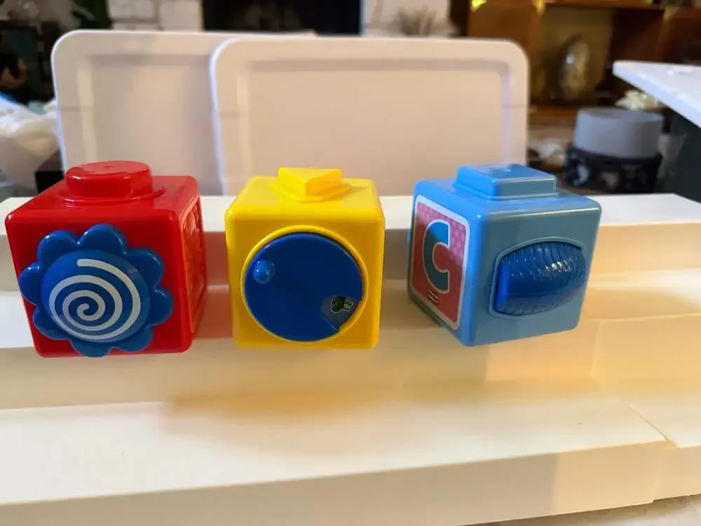 Little Tikes Cozy Coupe Interactive Stacking ABC 123 Blocks Set
